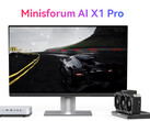 Minisforum AI X1 Pro cuenta con dos puertos USB4 y un puerto OCuLink (Fuente de la imagen: Minisforum - editado)