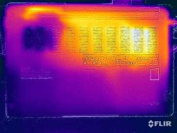 Prueba de tensión de temperaturas superficiales (abajo)