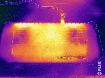 Prueba de tensión de temperaturas superficiales (abajo)