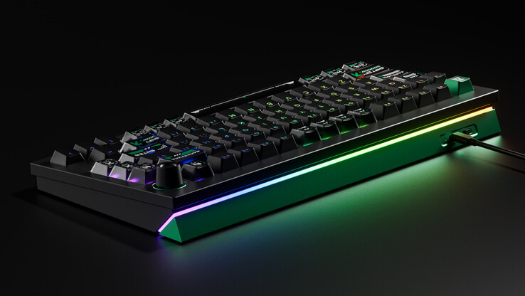 El teclado para juegos de Lemokey está equipado con retroiluminación RGB orientada hacia el Norte. (Fuente de la imagen: Lemokey)