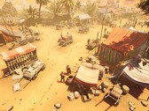 Una imagen en la que se ve un campamento militar en «Expeditions: Rome».