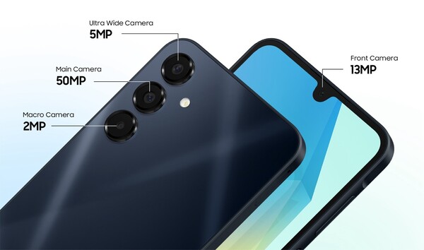 El Galaxy A16 5G tiene tres cámaras traseras. (Fuente de la imagen: Samsung)