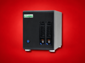 NAS de escritorio Newtech Ness1300 diseñado para el almacenamiento fiable de datos en espacios compactos.