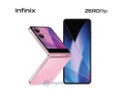 El Infinix Zero Flip será el primer smartphone plegable de la marca. (Fuente de la imagen: MySmartPrice)