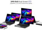 GPD Duo contará con dos paneles OLED de 13,3 pulgadas de Samsung (Fuente de la imagen: GPD)