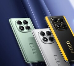 El Poco X7 es una sólida oferta de gama media pero no rinde notablemente mejor que el Poco X6. (Fuente de la imagen: Xiaomi)