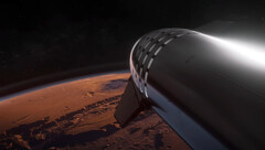 La primera misión a Marte de una nave espacial será en 2026 (Fuente de la imagen: SpaceX)