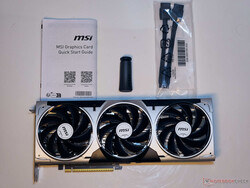 MSI GeForce RTX 5070 Ti Ventus 3X OC: Accesorios