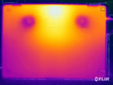 Prueba de tensión de temperaturas superficiales (abajo)