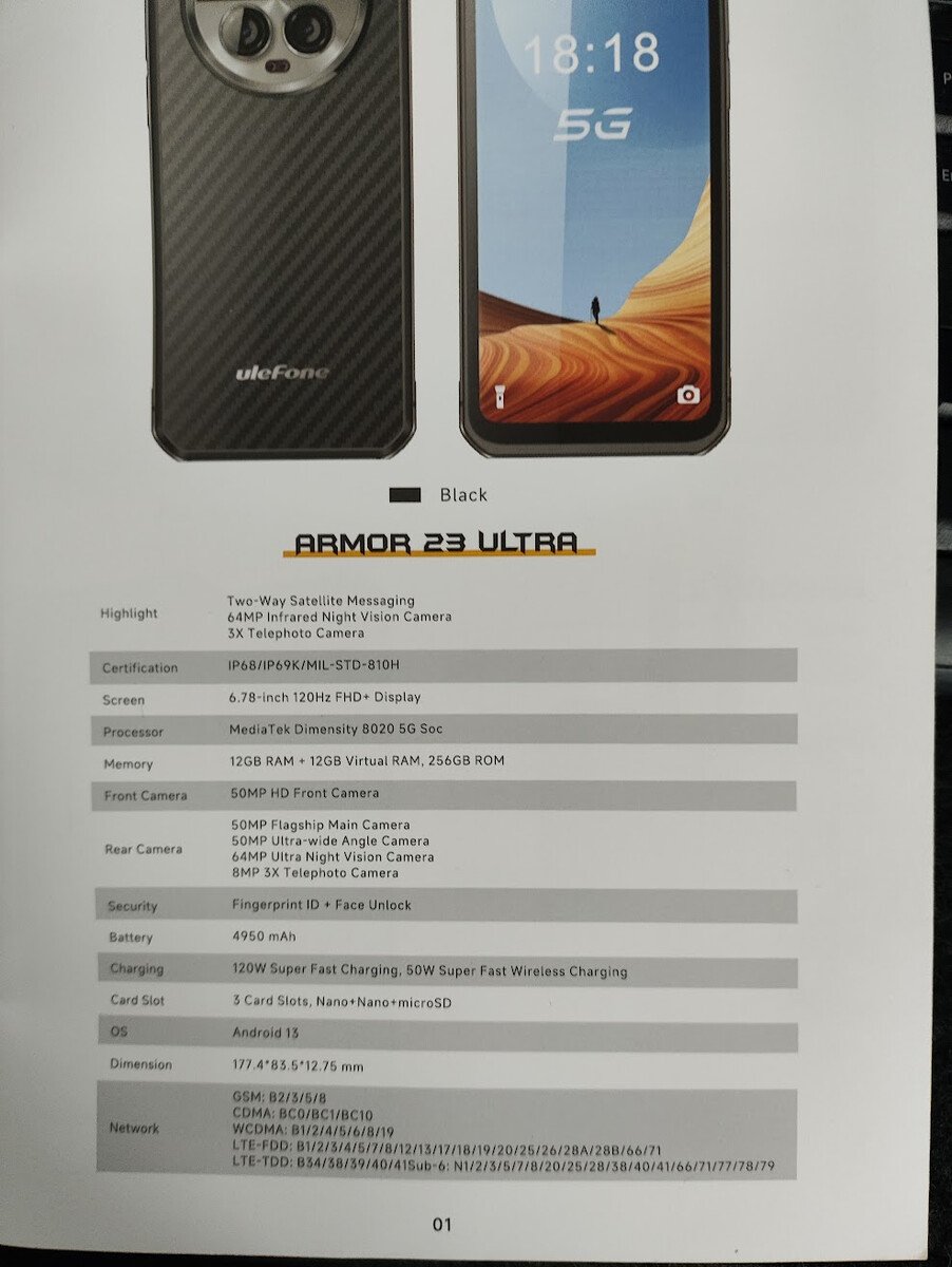 Ulefone Armor 23 Ultra: El smartphone todoterreno más poderoso del