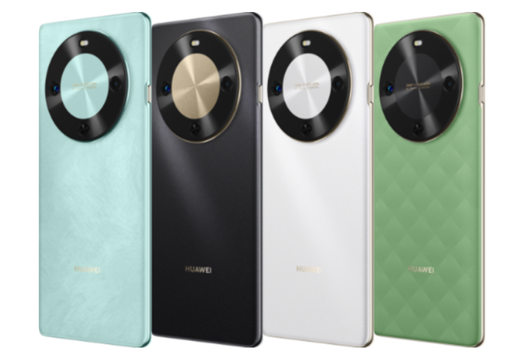 El Huawei 70X está disponible en colores azul lago, negro oro, blanco nieve y verde abeto (Fuente de la imagen: Huawei)