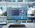 El último monitor empresarial de Philips incorpora un sensor de presencia y conectividad Thunderbolt 4 dual. (Fuente de la imagen: Philips)