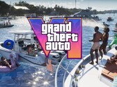 Escena acuática de GTA 6 en la que aparecen personajes no jugables (NPC)