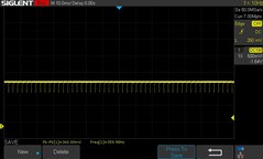 100% de luminosidad: 360 Hz PWM