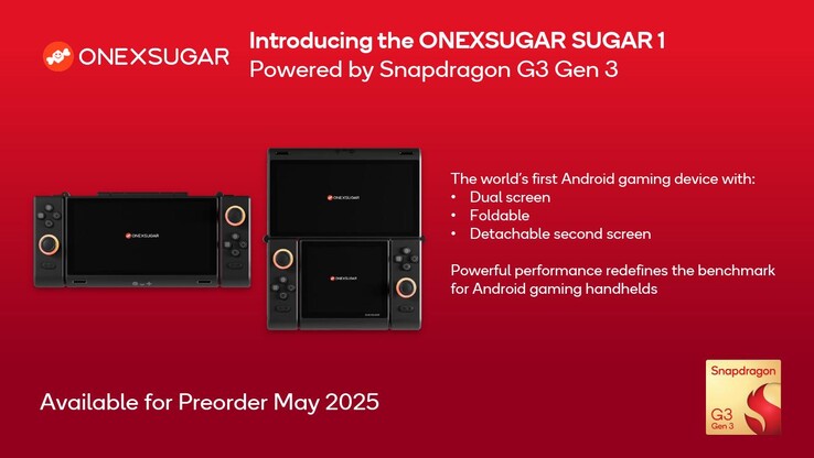 Azúcar OneXSugar1 (Fuente: Qualcomm)