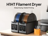 Secadores de filamento Elegoo H1 HT con pantalla táctil en la parte frontal.