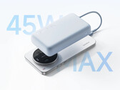 La nueva batería externa de 45 W de Xiaomi cargando un Xiaomi 17 Ultra.