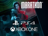 Se muestra el banner de Marathon PS4 y Xbox One