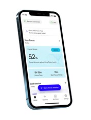 Puntuación de enfoque en el panel de control de la aplicación Neurable (Fuente de la imagen: Neurable)