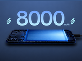 El OnePlus Nord CE6 cuenta con una batería de 8.000 mAh.