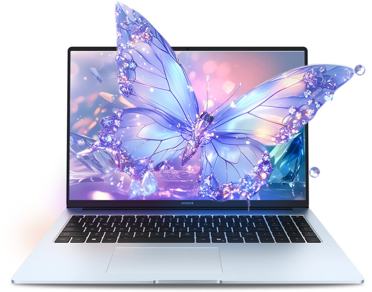 El MagicBook X16 Plus 2025 incorpora un teclado numérico, a diferencia de muchos portátiles de 16 pulgadas de la competencia. (Fuente de la imagen: Honor)