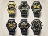 Relojes Casio con diseño «bold-camo».