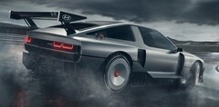 El Hyundai N Vision 74 cuenta con una pila de combustible de hidrógeno y un paquete de baterías. (Fuente de la imagen: Hyundai)