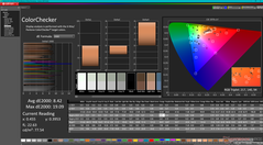 ColorChecker antes de la calibración