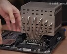 El AMD Ryzen 9 9950X es una bestial CPU Zen 5 de 16 núcleos, cuya refrigeración no es tarea fácil. (Fuente de la imagen: Bilibili)