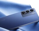 El Realme P3x 5G tiene un diseño moderno con un marco plano y una parte trasera opcional con textura de cuero. (Fuente de la imagen: Realme)