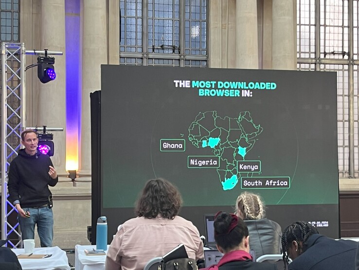 Opera ha alcanzado el liderazgo del mercado en varios países, si no se tienen en cuenta los navegadores preinstalados. (Imagen: Andreas Sebayang/Notebookcheck.com)