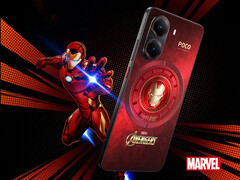 El Poco X7 Pro Iron Man Edition es la última colaboración de Xiaomi con Marvel. (Fuente de la imagen: Xiaomi)