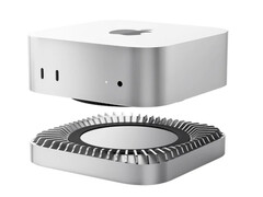 El nuevo dock para Mac mini de RayCue cambia los puertos por una unidad SSD externa más rápida. (Fuente de la imagen: RayCue)