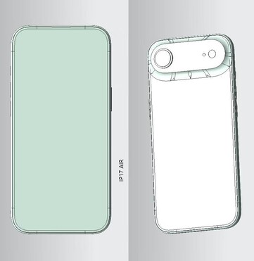 Apple iPhone 17 Aire CAD