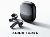 Las Xiaomi Buds 6 en uno de sus tres colores de lanzamiento.