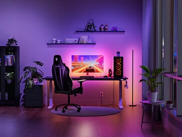 Configuración para juegos de Nanoleaf PC Screen Mirror Lightstrip (Fuente de la imagen: Nanoleaf PR)