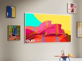 El televisor inteligente Google TV NXTFRAME 4K QLED de TCL está diseñado para parecer una obra de arte. (Fuente de la imagen: TCL)