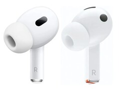 Izquierda: Apple AirPods Pro (2ª generación) | Derecha: Samsung Galaxy Buds 3 Pro (Fuente de la imagen: Apple, Samsung)