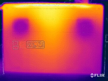 Prueba de tensión de temperaturas superficiales (abajo)