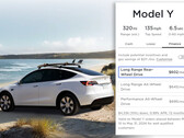 Una nueva oferta de financiación del Tesla Model Y sitúa al SUV eléctrico compacto a un precio inferior al de su compañero de establo Model 3 hasta el 31 de mayo. (Fuente de la imagen: Tesla - editado)
