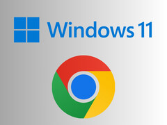 Logotipos de Windows 11 y Google Chrome (Fuente de la imagen: Microsoft, Google)