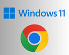 Logotipos de Windows 11 y Google Chrome (Fuente de la imagen: Microsoft, Google)