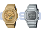 La Casio GM-2100YMG-9A9 (izquierda) y la GM-5600YM-8A8 (derecha). (Fuente de la imagen: Casio)