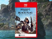 Se muestra la imagen de la caja de «Assassin's Creed: Black Flag Resynced» para Switch 2