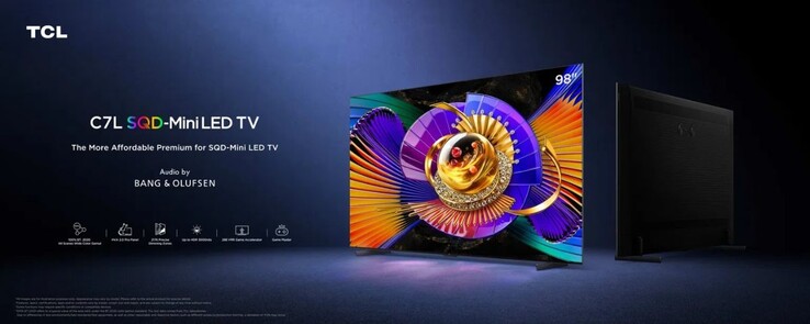El televisor LED TCL C7L SQD-Mini