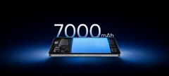 El Realme Neo 7, lanzado en diciembre, cuenta con una gran batería de 7.000 mAh. (Fuente de la imagen: Realme)