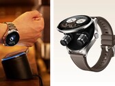 El Huawei Watch Buds 2 integra unos auriculares completamente inalámbricos en un smartwatch.