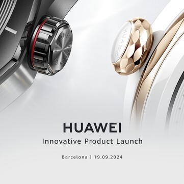 Una imagen que parece mostrar el Huawei Watch GT 5. (Fuente de la imagen: Huawei vía X)