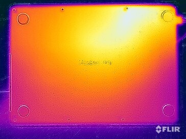 Prueba de tensión de temperaturas superficiales (abajo)