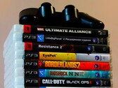 A diferencia de la Xbox 360, los discos de juegos de la PlayStation 3 de Sony eran de Blu-ray.
